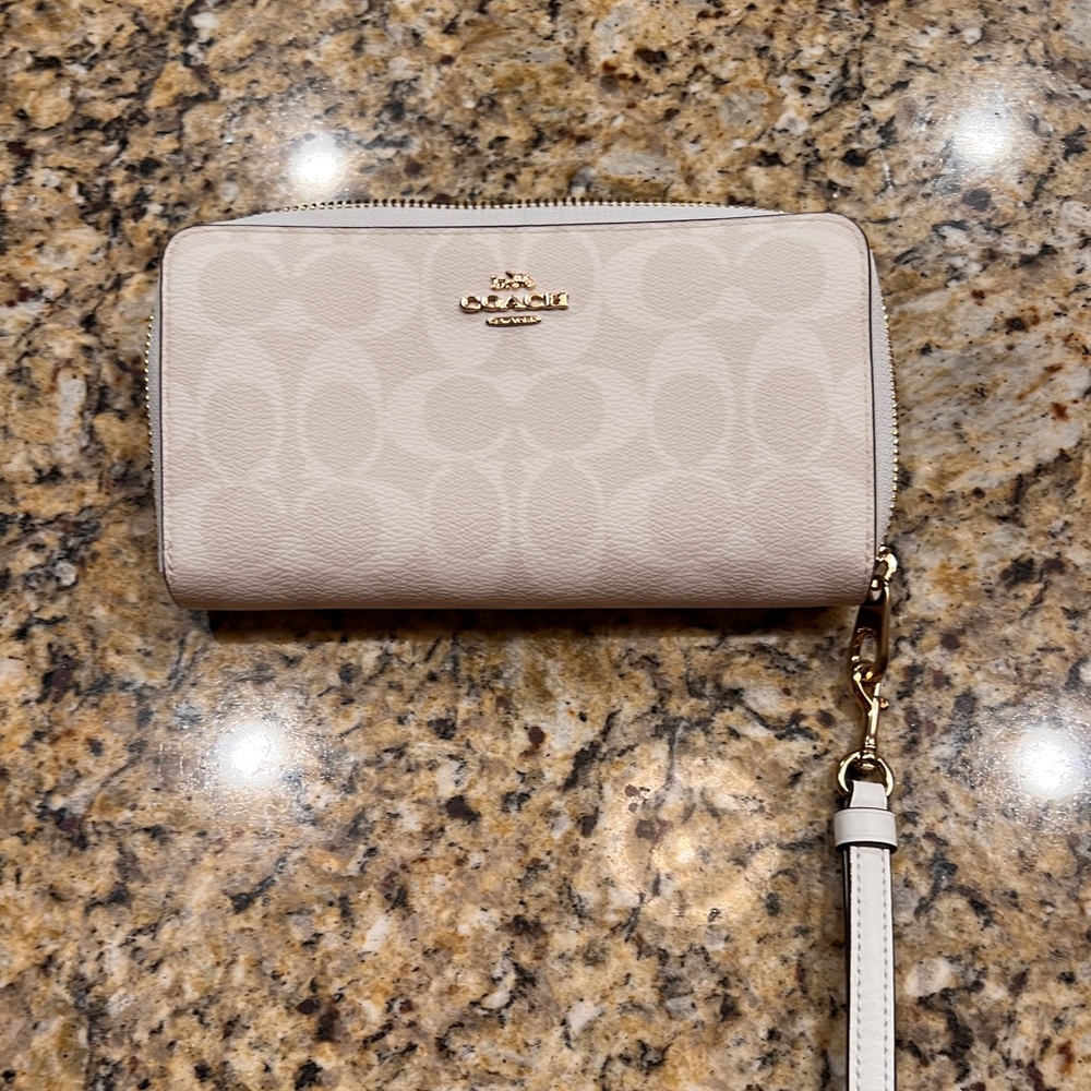 Coach wallet wristlet